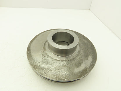 Centrifugal Pump Impeller 60mm Keyed Bore 203mm OD Steel