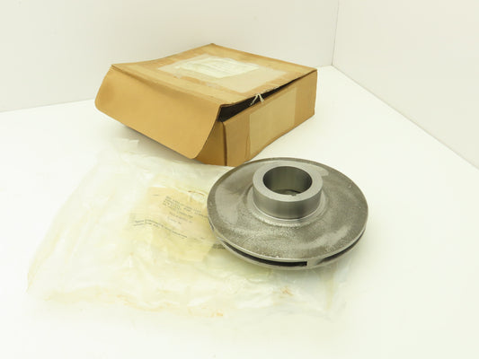 Centrifugal Pump Impeller 60mm Keyed Bore 203mm OD Steel