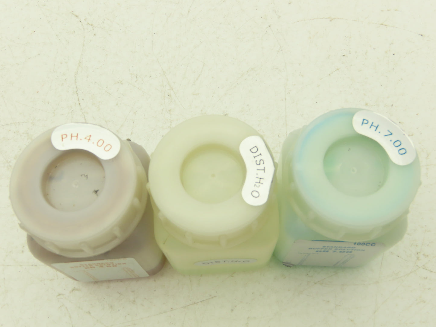 Jenco 60 Digital Handheld PH Meter 3 Bottles PH Solution Near Empty AC Adapter