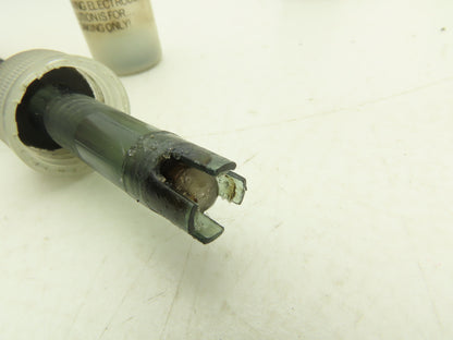 Jenco 60 Digital Handheld PH Meter 3 Bottles PH Solution Near Empty AC Adapter