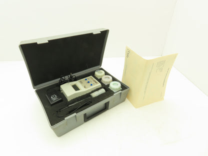 Jenco 60 Digital Handheld PH Meter 3 Bottles PH Solution Near Empty AC Adapter