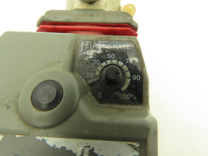 Iwaki EH-C20SH-200R9 Metering Pump Dosing Chemical 200V 360SPM 3/8" NPT *Read