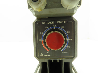 Iwaki EH-C20SH-200R9 Metering Pump Dosing Chemical 200V 360SPM 3/8" NPT *Read