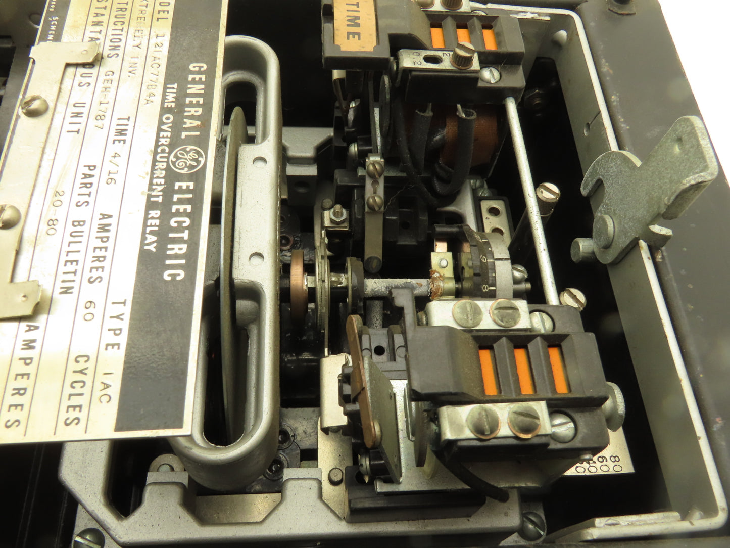 General Electric 12IAC77B4A Overcurrent Time Delay Relay 4-16 Amp *Read