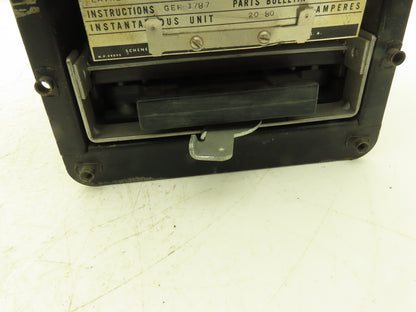 General Electric 12IAC77B4A Overcurrent Time Delay Relay 4-16 Amp *Read