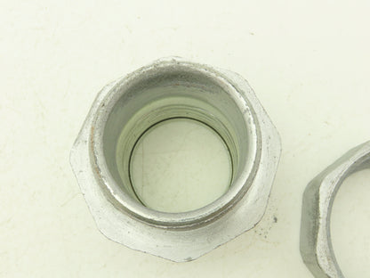 Cooper Crouse-Hinds LT250 2-1/2" Straight Non-Insulated Liquidtight Connector