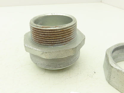 Cooper Crouse-Hinds LT250 2-1/2" Straight Non-Insulated Liquidtight Connector