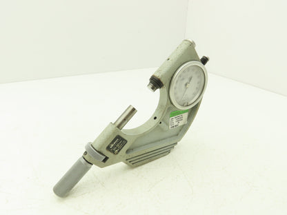 Mitutoyo 523-122 Metric Dial Snap Meter 25-50mm .001mm Graduations 0-65mm