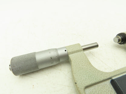 Mitutoyo 510-122 Indicating Micrometer 25-50mm Graduations .001mm Range +/- .060