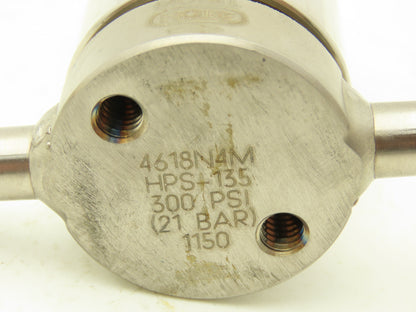 Hoke Valves 4618N4MHPS-135 Stainless 2-Way Diaphragm Valve 300psi