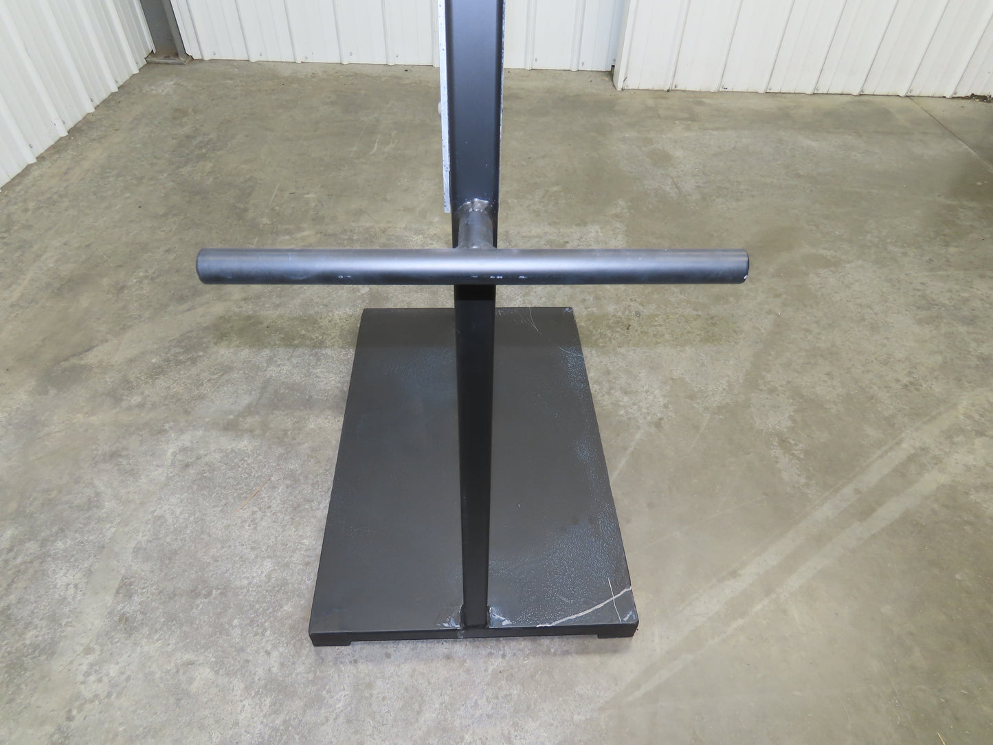 Mobile Work Cart Pegboard Workstation No Caster Wheels 31x34" W/ 34x22" Base