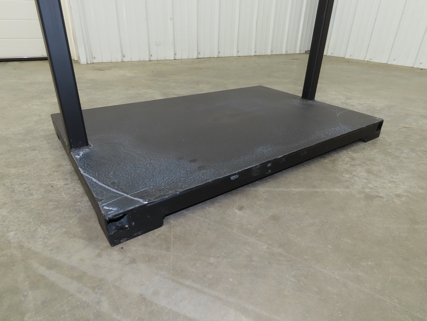 Mobile Work Cart Pegboard Workstation No Caster Wheels 31x34" W/ 34x22" Base