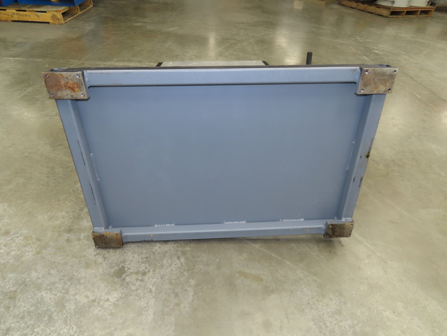 Mobile Work Cart Pegboard Workstation No Caster Wheels 31x34" W/ 34x22" Base