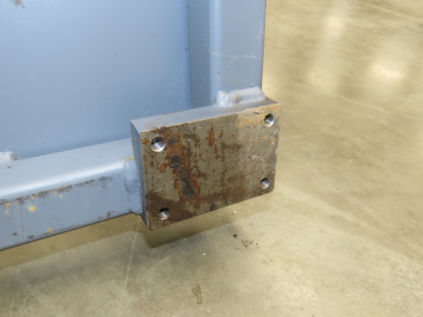 Mobile Work Cart Pegboard Workstation No Caster Wheels 31x34" W/ 34x22" Base