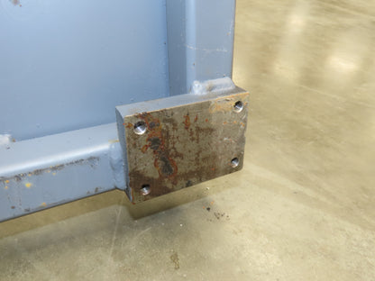 Mobile Work Cart Pegboard Workstation No Caster Wheels 31x34" W/ 34x22" Base