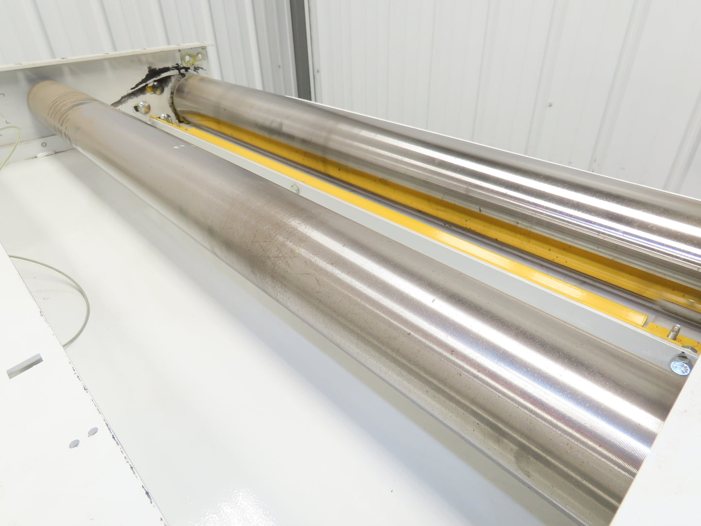 Hytrol BPC 43" Tail Pulley Assembly for Parcel Belt Slider Bed Conveyor