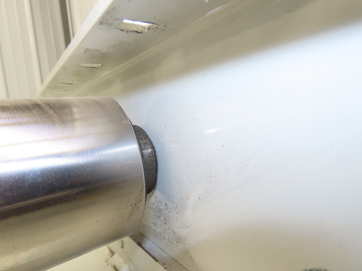 Hytrol BPC 43" Tail Pulley Assembly for Parcel Belt Slider Bed Conveyor