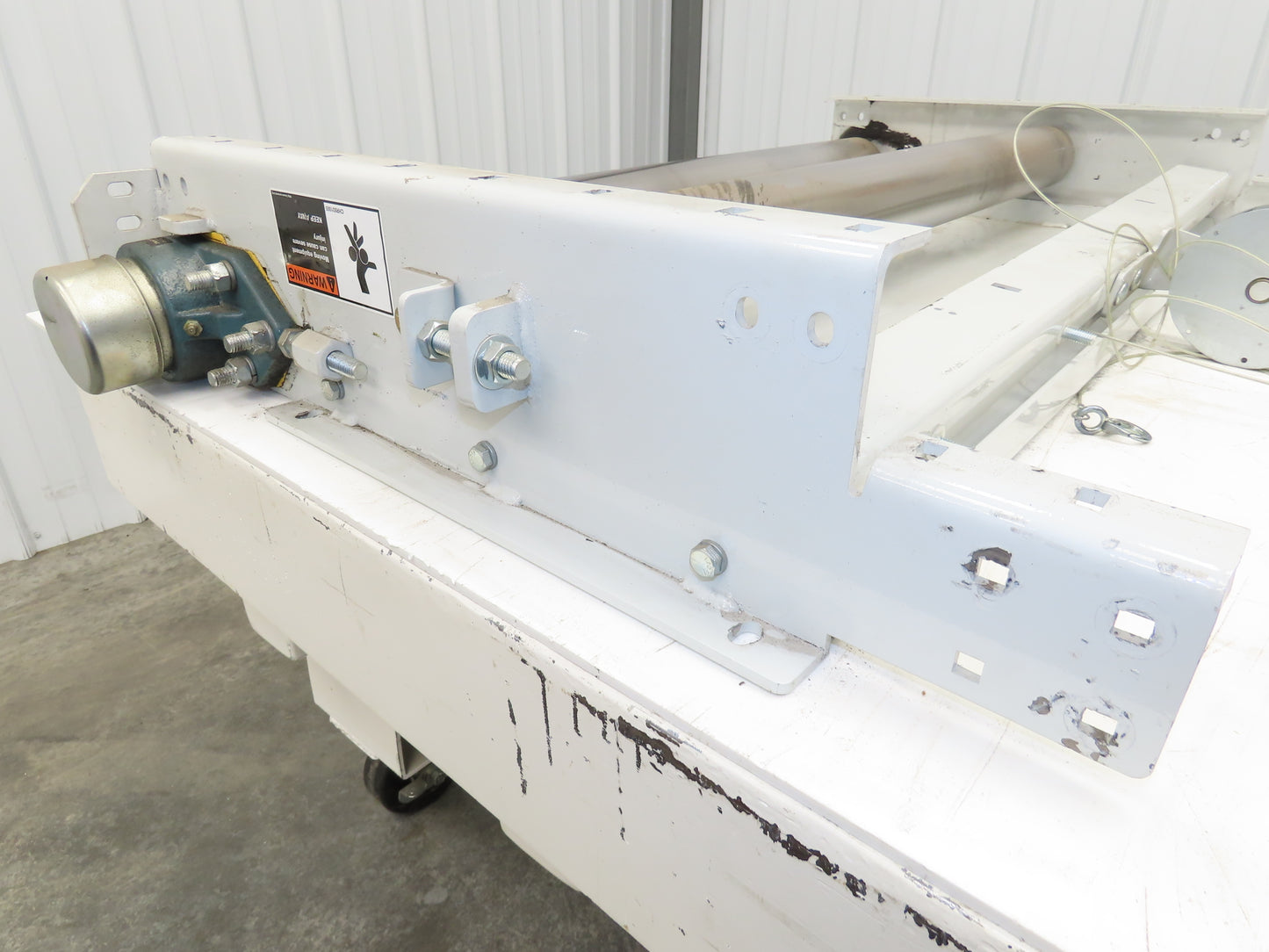 Hytrol BPC 43" Tail Pulley Assembly for Parcel Belt Slider Bed Conveyor