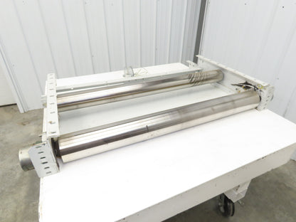 Hytrol BPC 43" Tail Pulley Assembly for Parcel Belt Slider Bed Conveyor