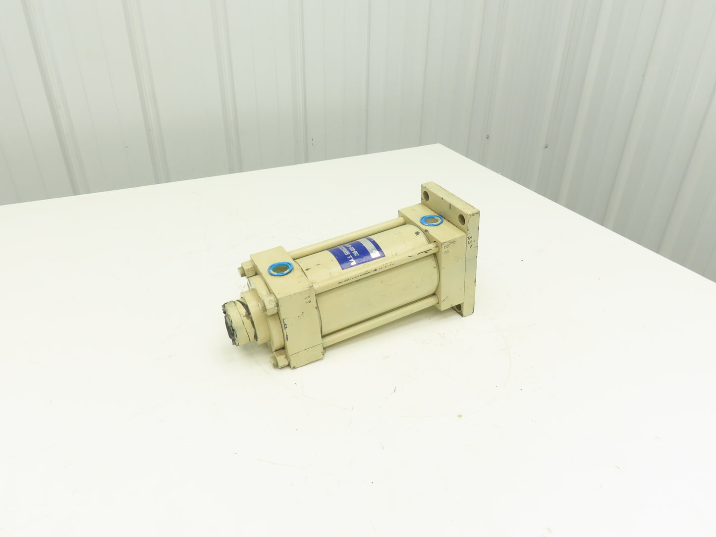 Hydro-Line N2R 4X6 Hydraulic Cylinder 4" Bore 6" Stroke Flange Mount 1/2"NPT