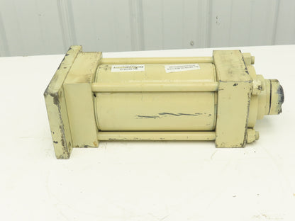 Hydro-Line N2R 4X6 Hydraulic Cylinder 4" Bore 6" Stroke Flange Mount 1/2"NPT