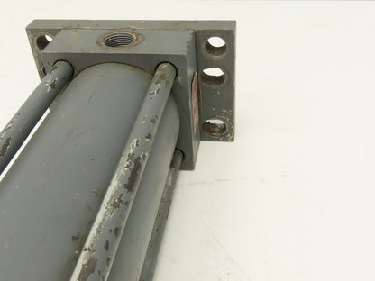 Parker J2HS19 Hydraulic Cylinder 3.25" Bore 12" Stroke Flange Mount 3000psi