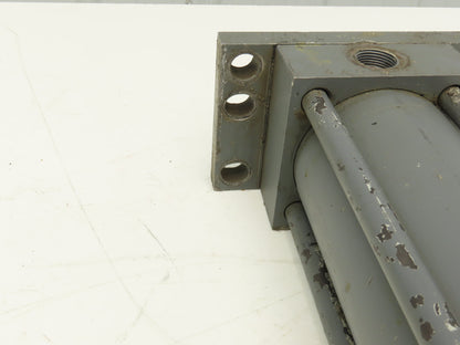 Parker J2HS19 Hydraulic Cylinder 3.25" Bore 12" Stroke Flange Mount 3000psi