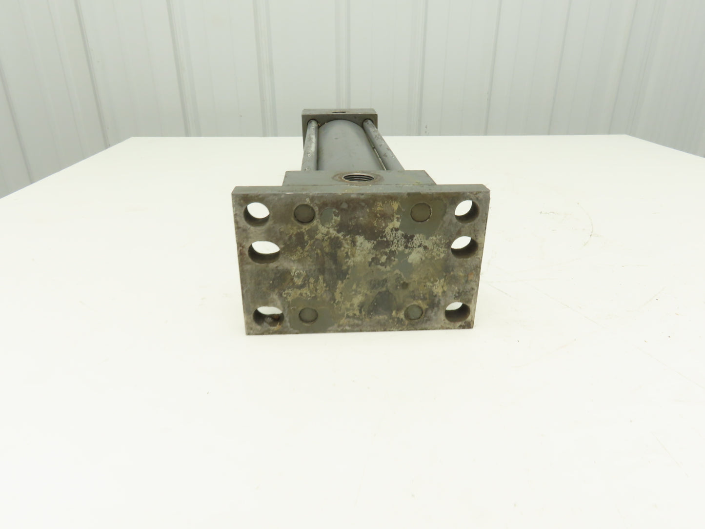 Parker J2HS19 Hydraulic Cylinder 3.25" Bore 12" Stroke Flange Mount 3000psi