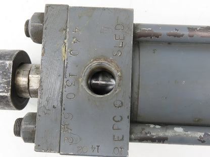 Parker J2HS19 Hydraulic Cylinder 3.25" Bore 12" Stroke Flange Mount 3000psi