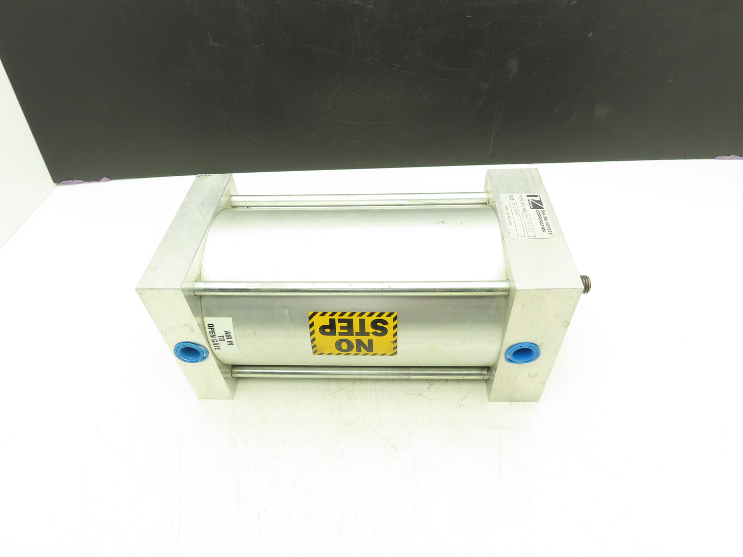 Salina Vortex DVC6X8-MG Pneumatic Air Cylinder 6" Bore 8" Stroke 250psi Aluminum