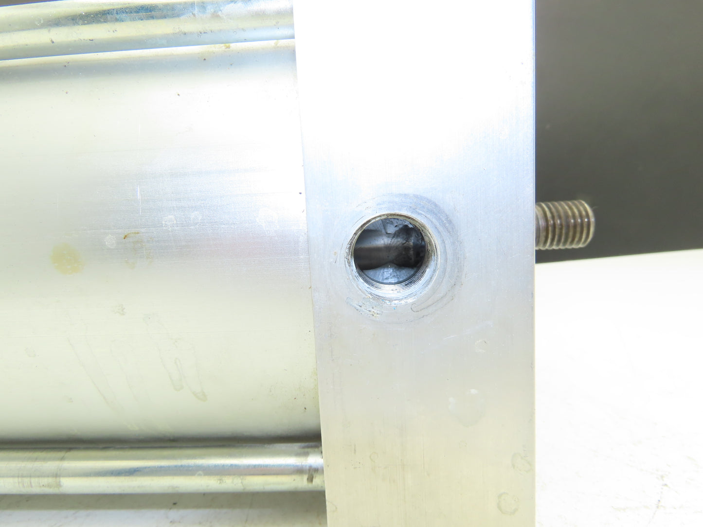 Salina Vortex DVC6X8-MG Pneumatic Air Cylinder 6" Bore 8" Stroke 250psi Aluminum