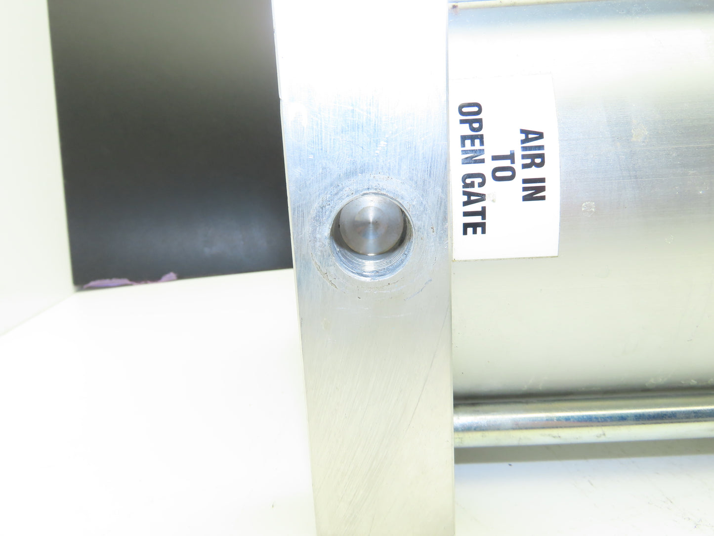 Salina Vortex DVC6X8-MG Pneumatic Air Cylinder 6" Bore 8" Stroke 250psi Aluminum