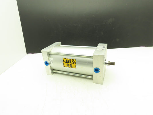 Salina Vortex DVC6X8-MG Pneumatic Air Cylinder 6" Bore 8" Stroke 250psi Aluminum