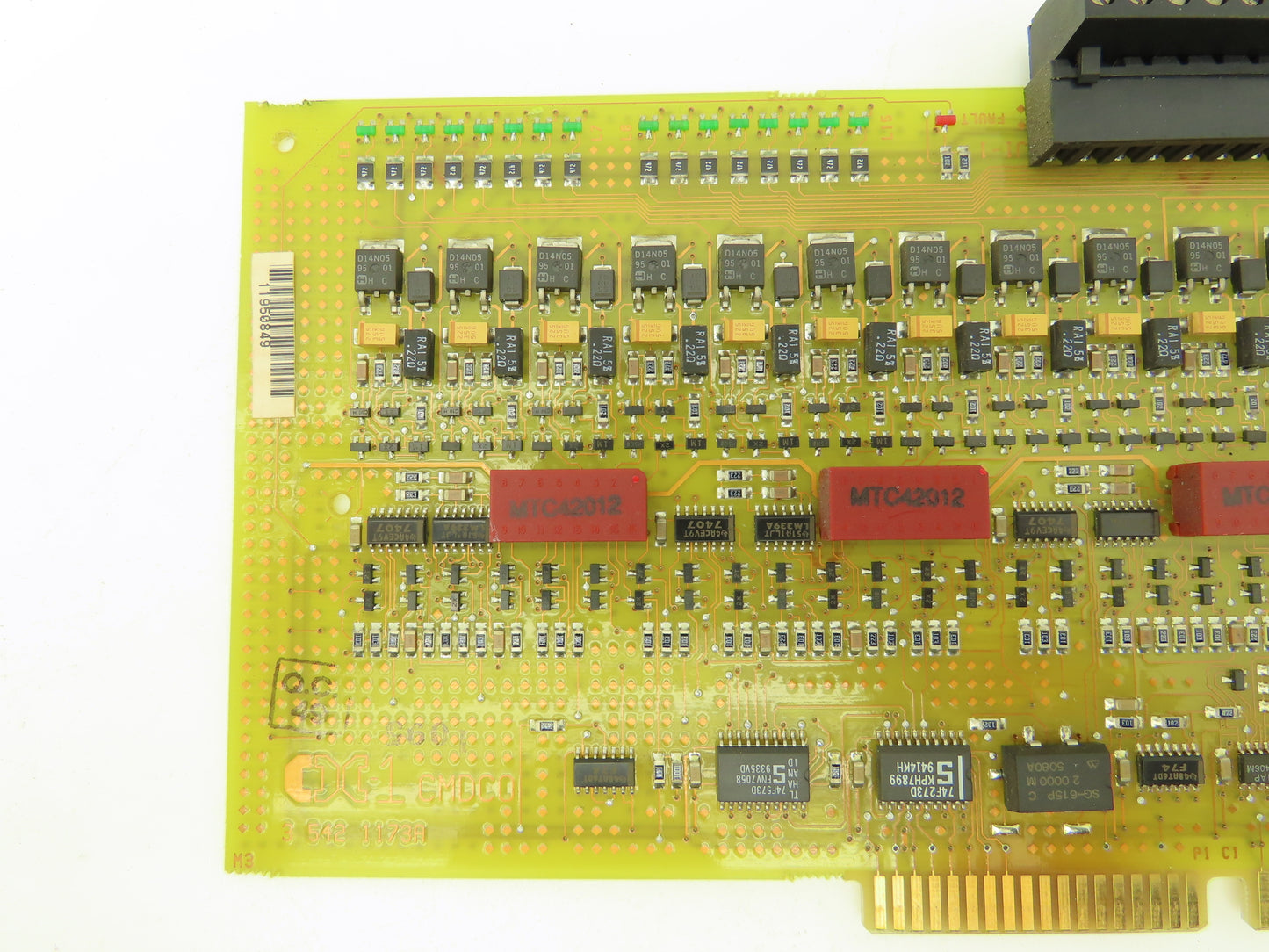 Cincinnati Milacron 3-542-1173A Printed Circuit Board PCB Control Card