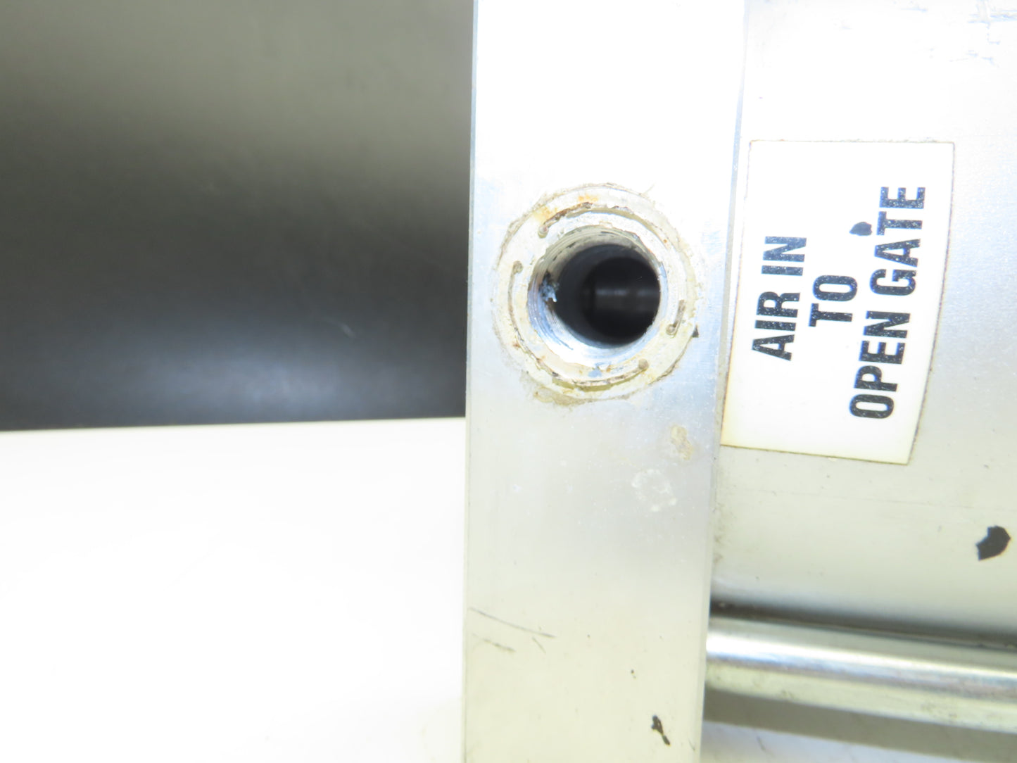 Salina Vortex DVC6X6-MG Pneumatic Air Cylinder 6" Bore 6" Stroke 250psi Aluminum