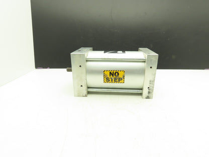 Salina Vortex DVC6X6-MG Pneumatic Air Cylinder 6" Bore 6" Stroke 150psi Aluminum