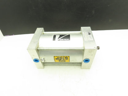 Salina Vortex DVC6X6-MG Pneumatic Air Cylinder 6" Bore 6" Stroke 150psi Aluminum