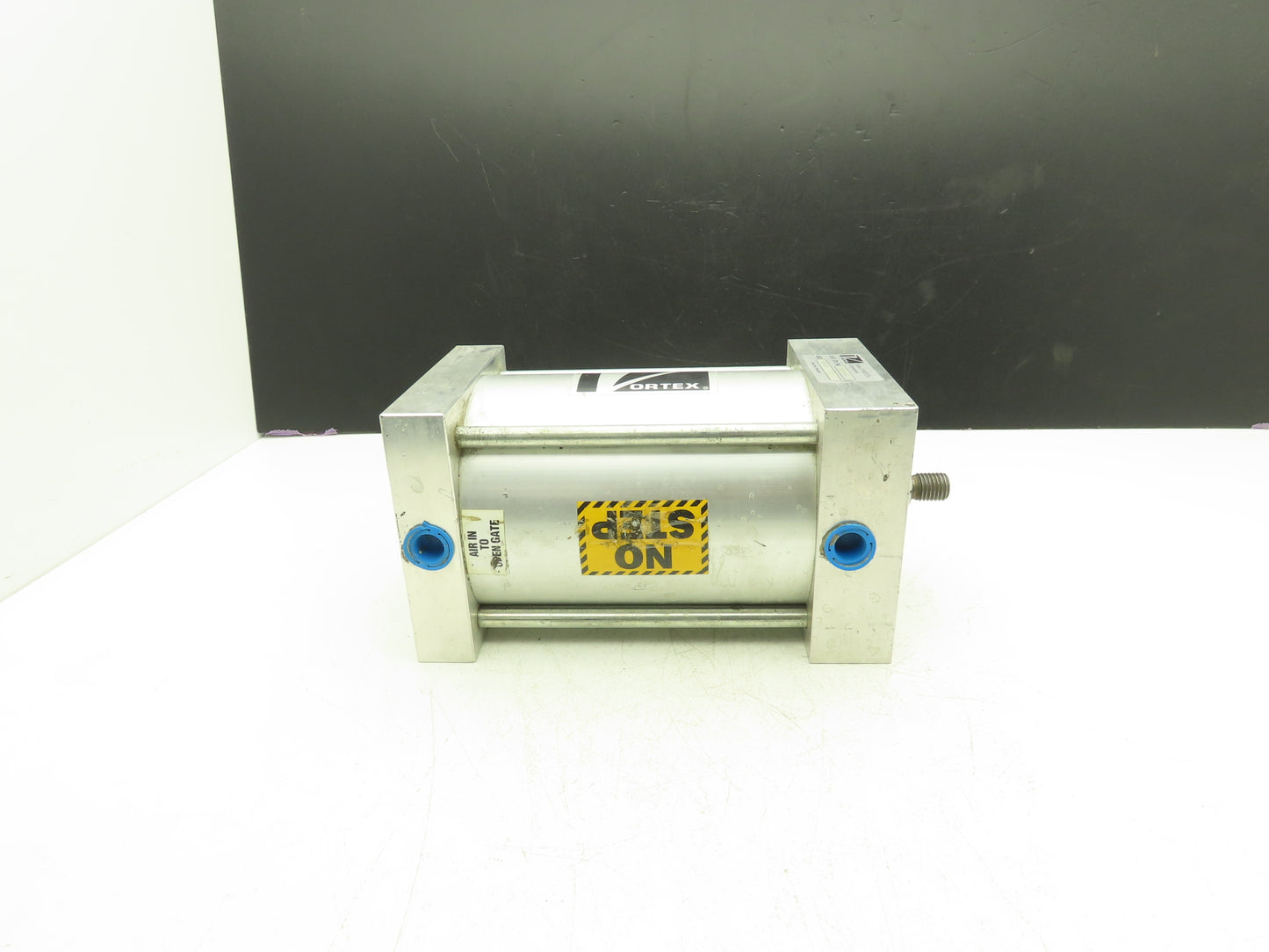 Salina Vortex DVC6X6-MG Pneumatic Air Cylinder 6" Bore 6" Stroke 150psi Aluminum