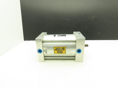 Salina Vortex DVC6X6-MG Pneumatic Air Cylinder 6" Bore 6" Stroke 150psi Aluminum
