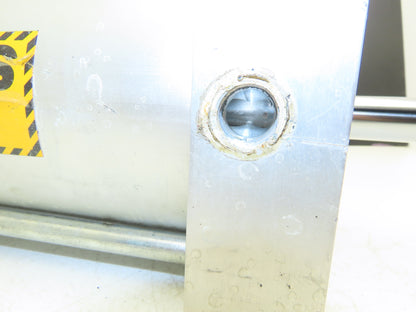 Salina Vortex DVC6X6-MG Pneumatic Air Cylinder 6" Bore 6" Stroke 150psi Aluminum