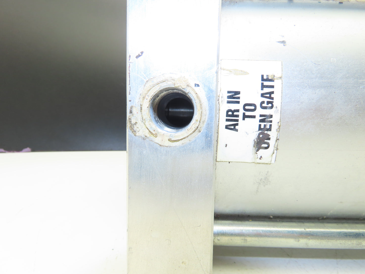 Salina Vortex DVC6X6-MG Pneumatic Air Cylinder 6" Bore 6" Stroke 150psi Aluminum
