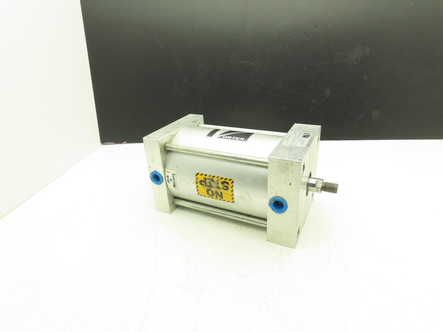 Salina Vortex DVC6X6-MG Pneumatic Air Cylinder 6" Bore 6" Stroke 150psi Aluminum