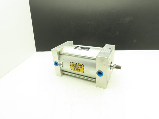 Salina Vortex DVC6X6-MG Pneumatic Air Cylinder 6" Bore 6" Stroke 150psi Aluminum