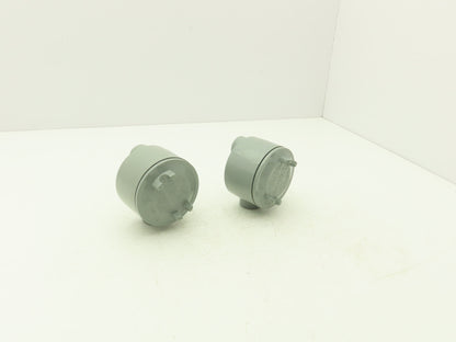 Rawelt GR Series Explosion Proof Conduit Outlet Box 3/4"NPT Two Hole Lot of 2