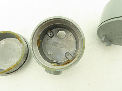 Rawelt GR Series Explosion Proof Conduit Outlet Box 3/4"NPT Two Hole Lot of 2