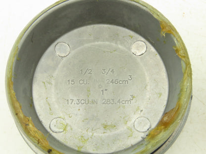 Rawelt GR Series Explosion Proof Conduit Outlet Box 3/4"NPT Two Hole Lot of 2