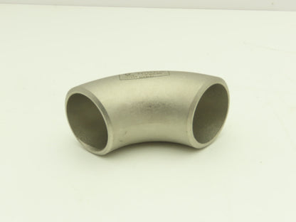 316L SCH 40S Stainless Steel 90° Elbow 1-1/2" Butt Weld A-403  Lot of 13