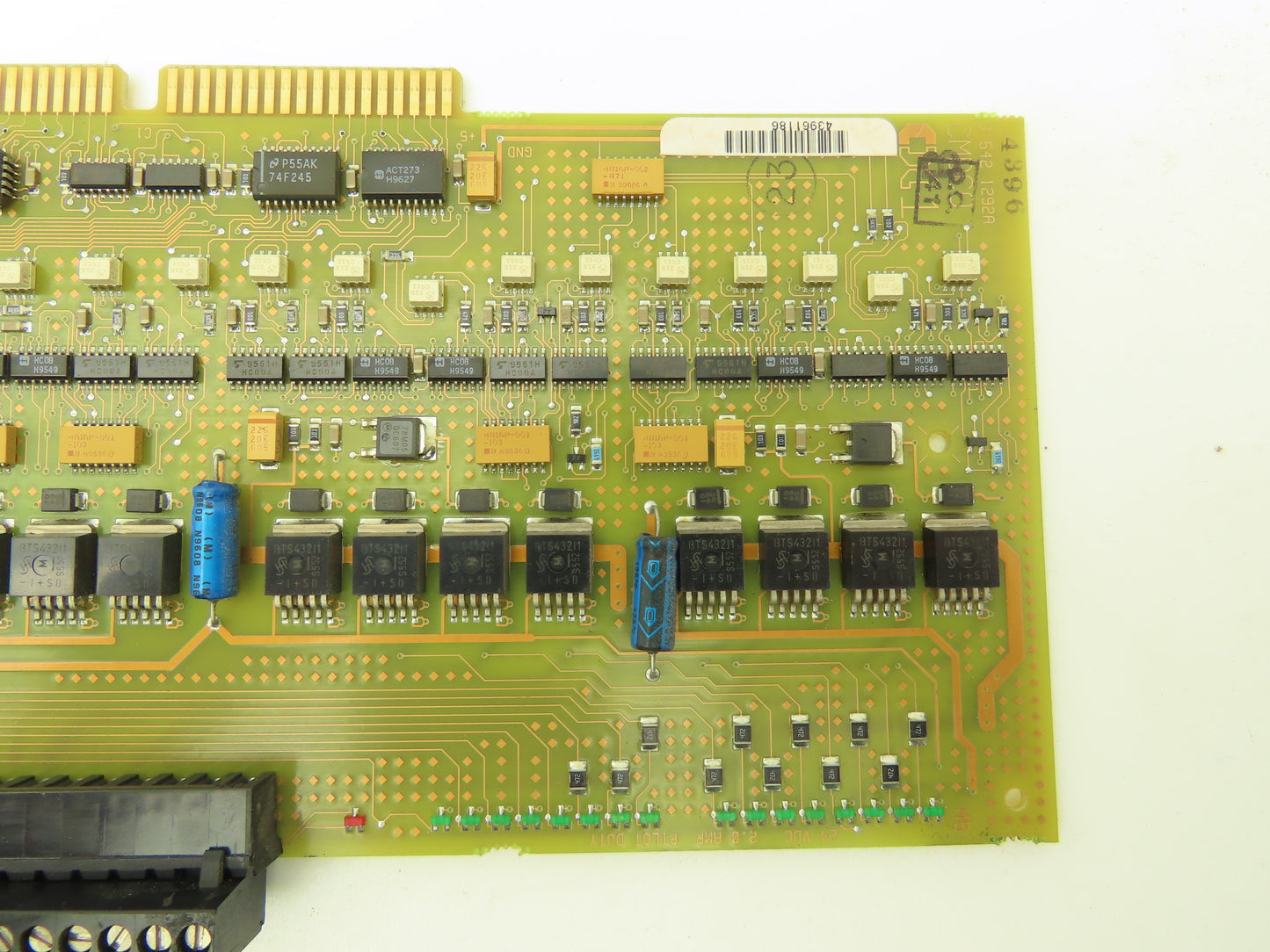 Cincinnati Milacron 3 542 1292A Printed Circuit Board PCB Control Card Rev B