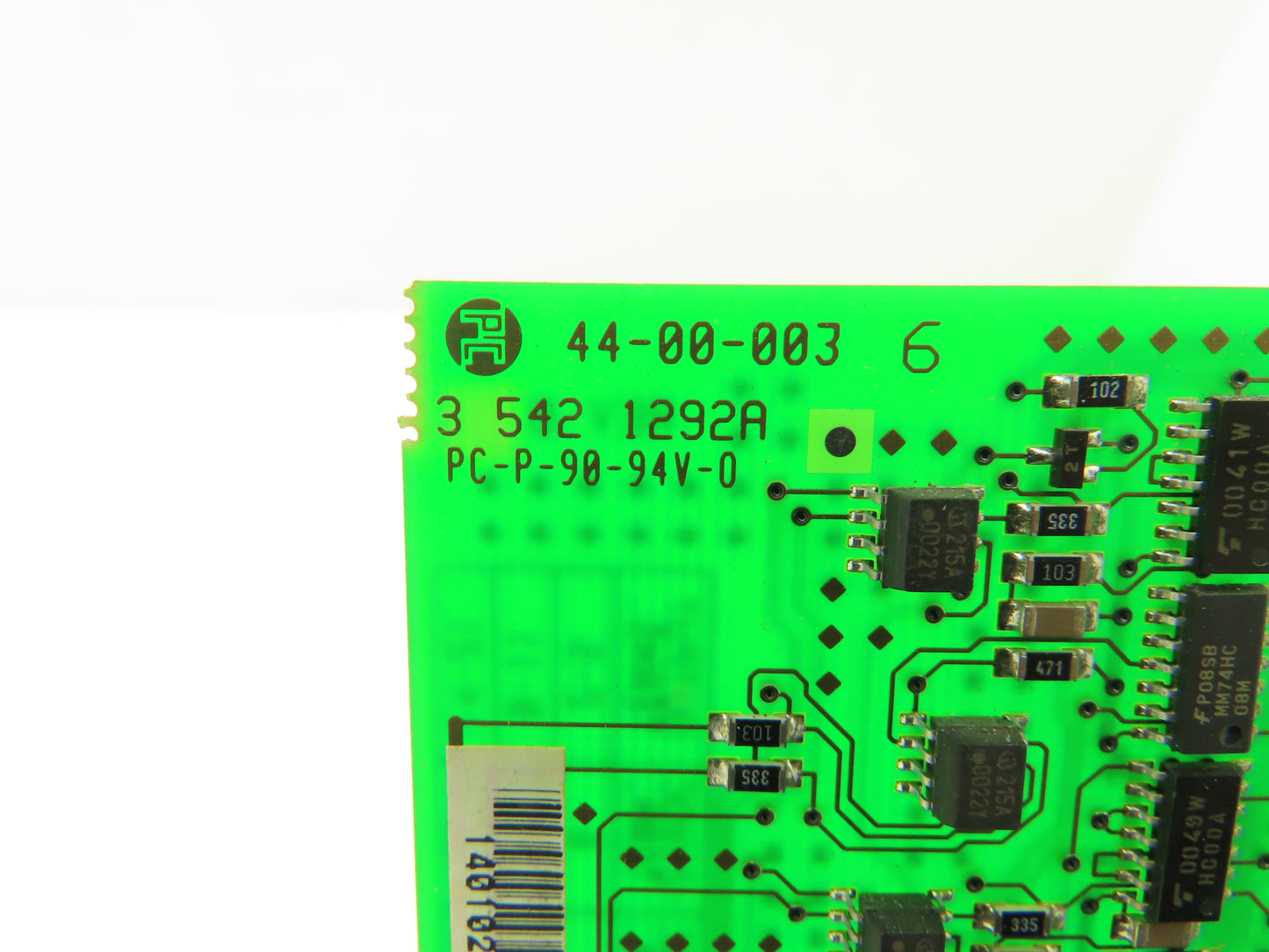 Cincinnati Milacron 3 542 1292A Printed Circuit Board PCB Control Card Rev B