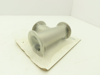 A&N Corporation QF50-200-T 2" NW 50 ISO-QF-Tee Flange Stainless Steel A = 2.76